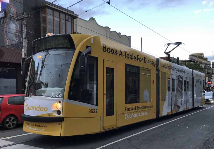 Yarra Trams Combino Quandoo 3522